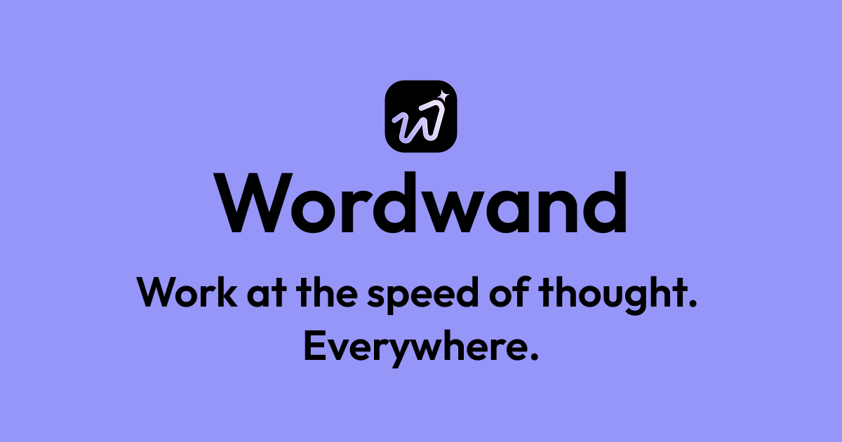 Wordwand Screenshot